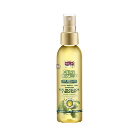 African Pride Olive Miracle Heat Protection and Shine Mist 118ml
